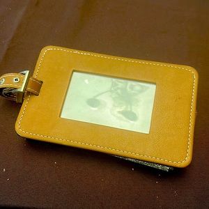 Luggage label photo album - holds 100 6x4 photos